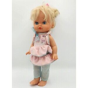 Vintage LIL MISS Makeup 1988 Doll Mattel Toy 12" Blonde 80's Color Change Used